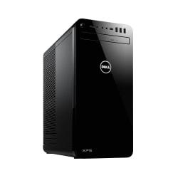 Dell XPS 8930 Desktop Computer, 8th Gen Core i7, 8GB RAM, 1TB HDD + 16GB Intel Optane