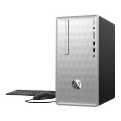 HP Pavilion 590-p0076 Desktop Computer, AMD Ryzen 5, 8GB RAM, 1TB HDD