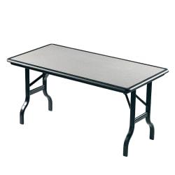 Iceberg IndestrucTable (TM) Folding Table, 30in. x 96in., Granite