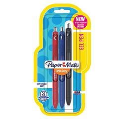 UPC 071641100695 product image for Paper Mate� InkJoy� Retractable Gel Pens, Fine Point, 0.5 mm, Black Barrels, Ass | upcitemdb.com