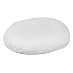 DMI Contoured Foam Ring Cushion, White, 14" x 12-1/2" x 3