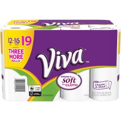 UPC 036000440911 product image for Viva Paper Towels - 1 Ply - White - Soft, Durable, Strong, Absorbent - 12 / Pack | upcitemdb.com