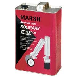 Rolmark Black Ink, Gallon