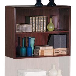 HON (R) 10700 Series (TM) Laminate Bookcase, 2 Shelves, 29 5\/8in.H x 36in.W x 13 1\/8in.D, Mahogany