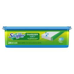 Swiffer(R) Sweeper Wet Mopping Pad Multi-Surface Refills For Floor Mop, Gain Scent, Pack Of 24 Refills