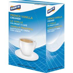 (BBD: May- 2023) Genuine Joe Liquid Coffee Creamer Singles - French Vanilla Flavor - 0.44 fl oz (13 mL) - 144/Carton