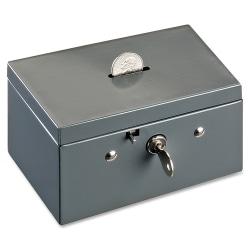 UPC 078541167254 product image for MMF Steelmaster 221533001 Cash Box - Steel - Gray - 3.1in. Height x 5.5in. Width | upcitemdb.com
