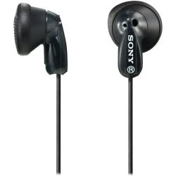 Sony MDR-E9LP - Headphones - ear-bud - wired - 3.5 mm jack - black