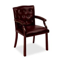 UPC 020459454070 product image for HON(R) 6545 Leg Base Guest Chair, 35 3/4in.H x 25in.W x 27 1/2in.D, Mahogany  | upcitemdb.com