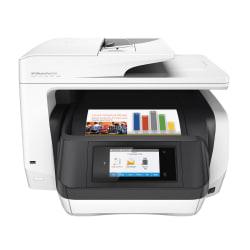 HP OfficeJet Pro 8720 Wireless All-in-One Printer with Mobile Printing - White (M9L75A)