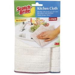 Scotch-Brite(R) Kitchen Cleaning Cloths, Pack Of 2