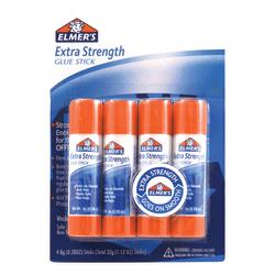 UPC 026000050104 product image for Elmer's(R) Extra-Strength Office Glue Sticks, 0.28 Oz., Pack Of 4 | upcitemdb.com