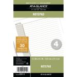 AT A GLANCE Day Runner Notepad